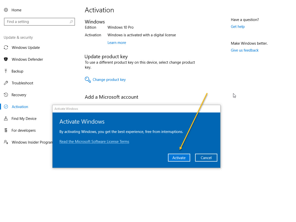 Cara Aktivasi Windows 10 Secara Permanen Pasti Bisa Berhasil