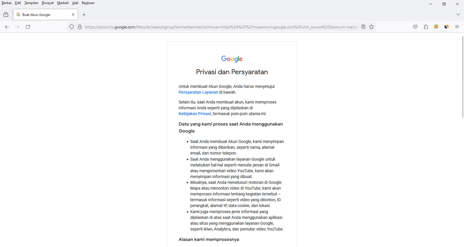 Cara Membuat Akun Google Baru Cara Membuat Akun Google Baru