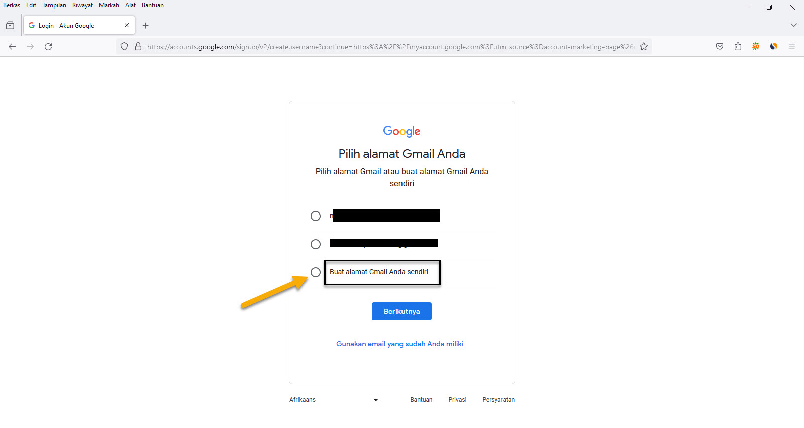 Cara Membuat Akun Google Baru Cara Membuat Akun Google Baru