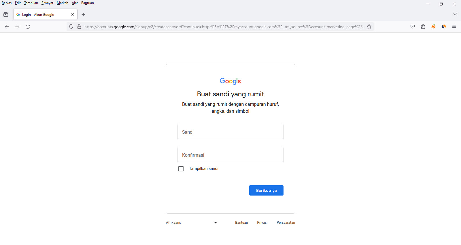 Cara Membuat Akun Google Baru Cara Membuat Akun Google Baru