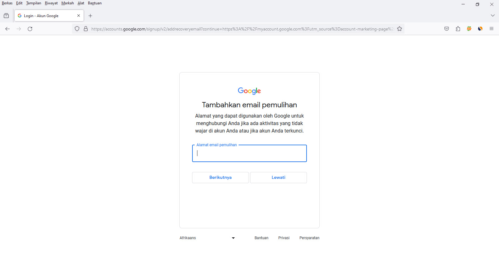 Cara Membuat Akun Google Baru Cara Membuat Akun Google Baru