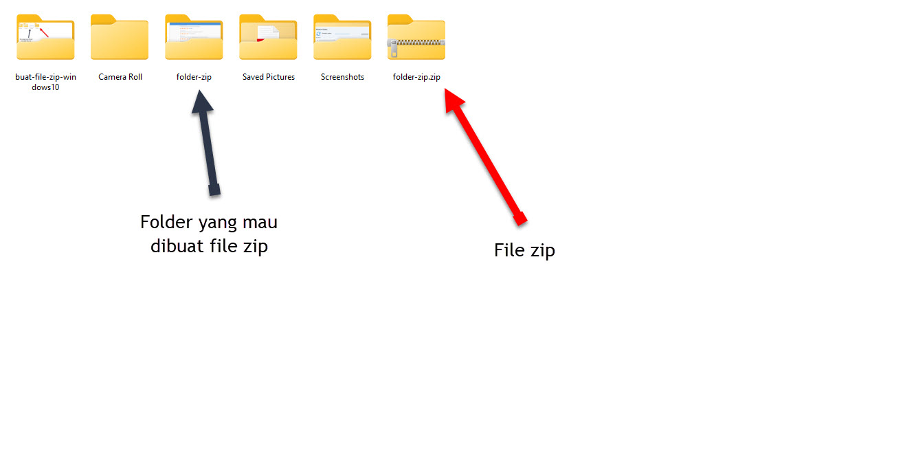 Cara Membuat File Zip Di Windows 10
