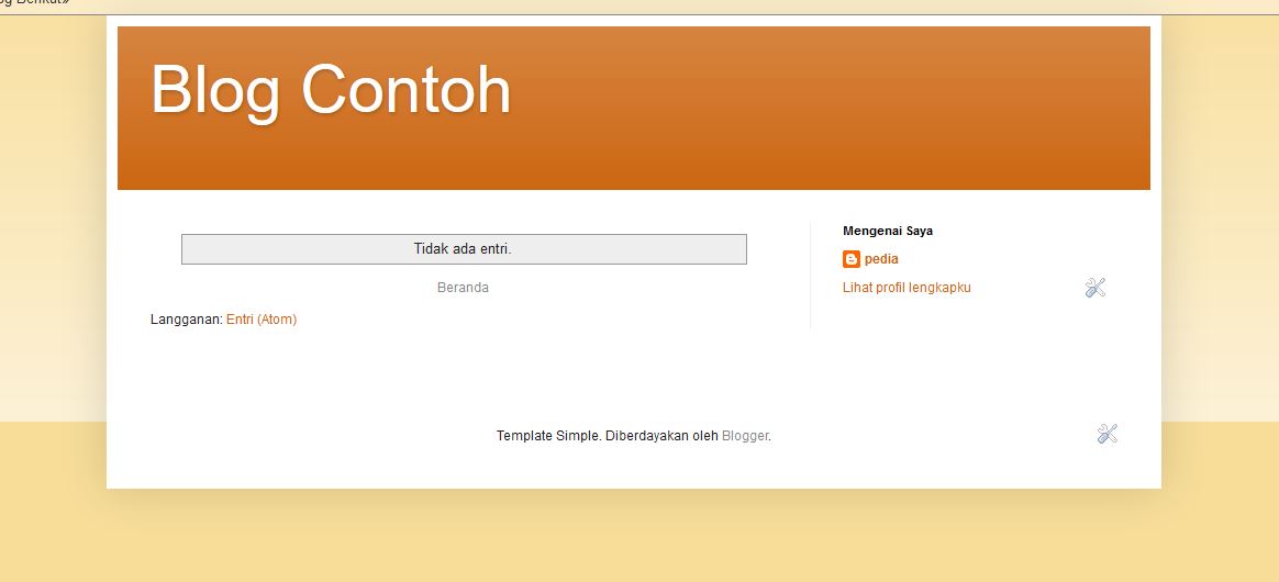 Tutorial Membuat Blog Profesional Di Blogspot Dengan Gratis