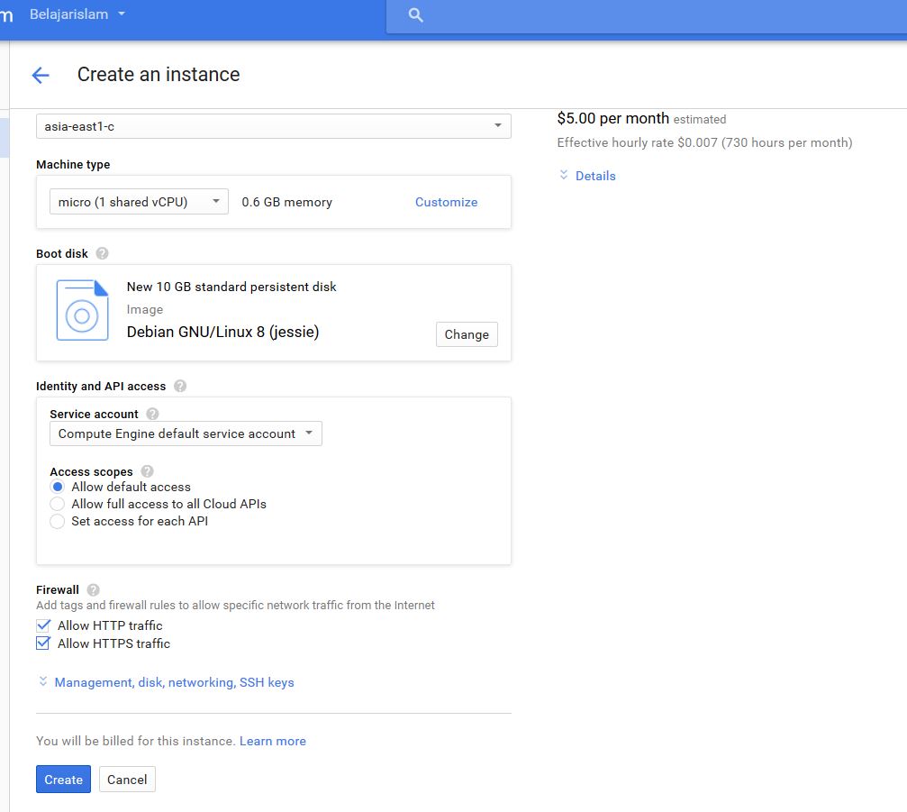Cara Install Wordpress Di Google Cloud Compute Engine