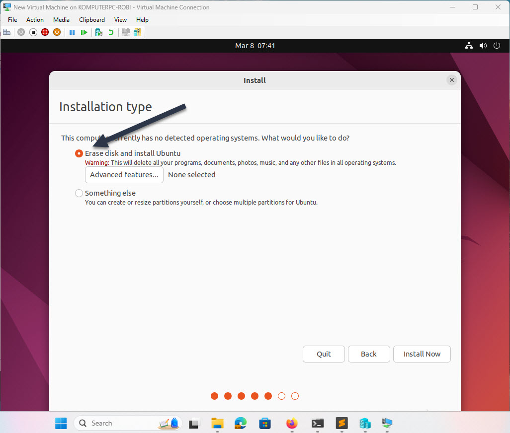 Cara Install Ubuntu 22.04 Di Mesin Virtual Hyper-V