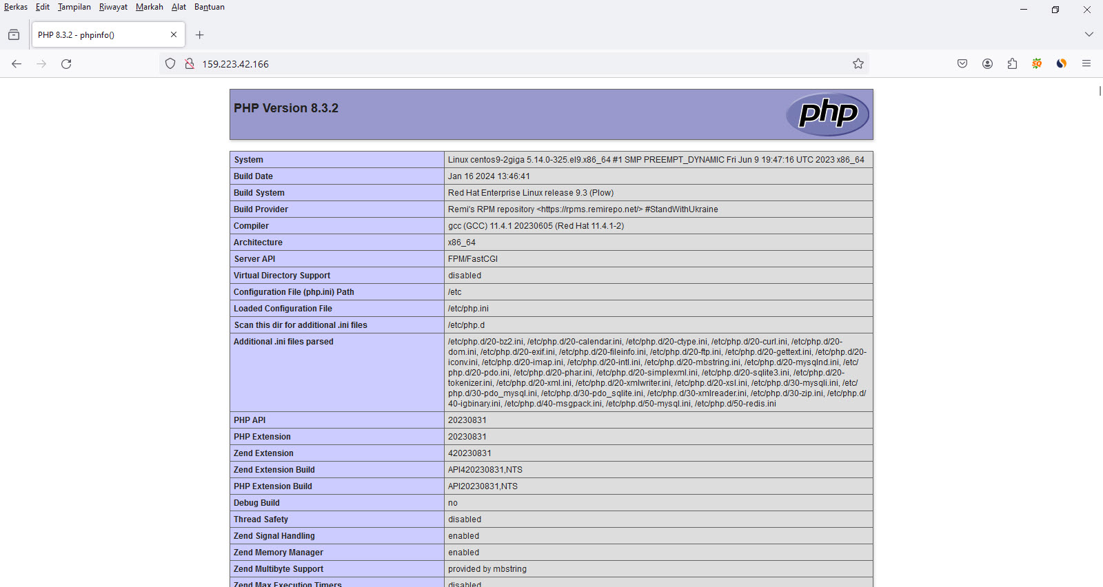 Cara Menginstall Wordpress Di Centos 9 Stream Dengan Nginx PHP MySQL