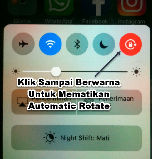 Cara Mematikan Automatic Rotate Iphone Lengkap Dengan Gambar