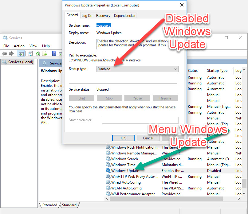Cara Mematikan Automatic Update Windows 10 Secara Paksa