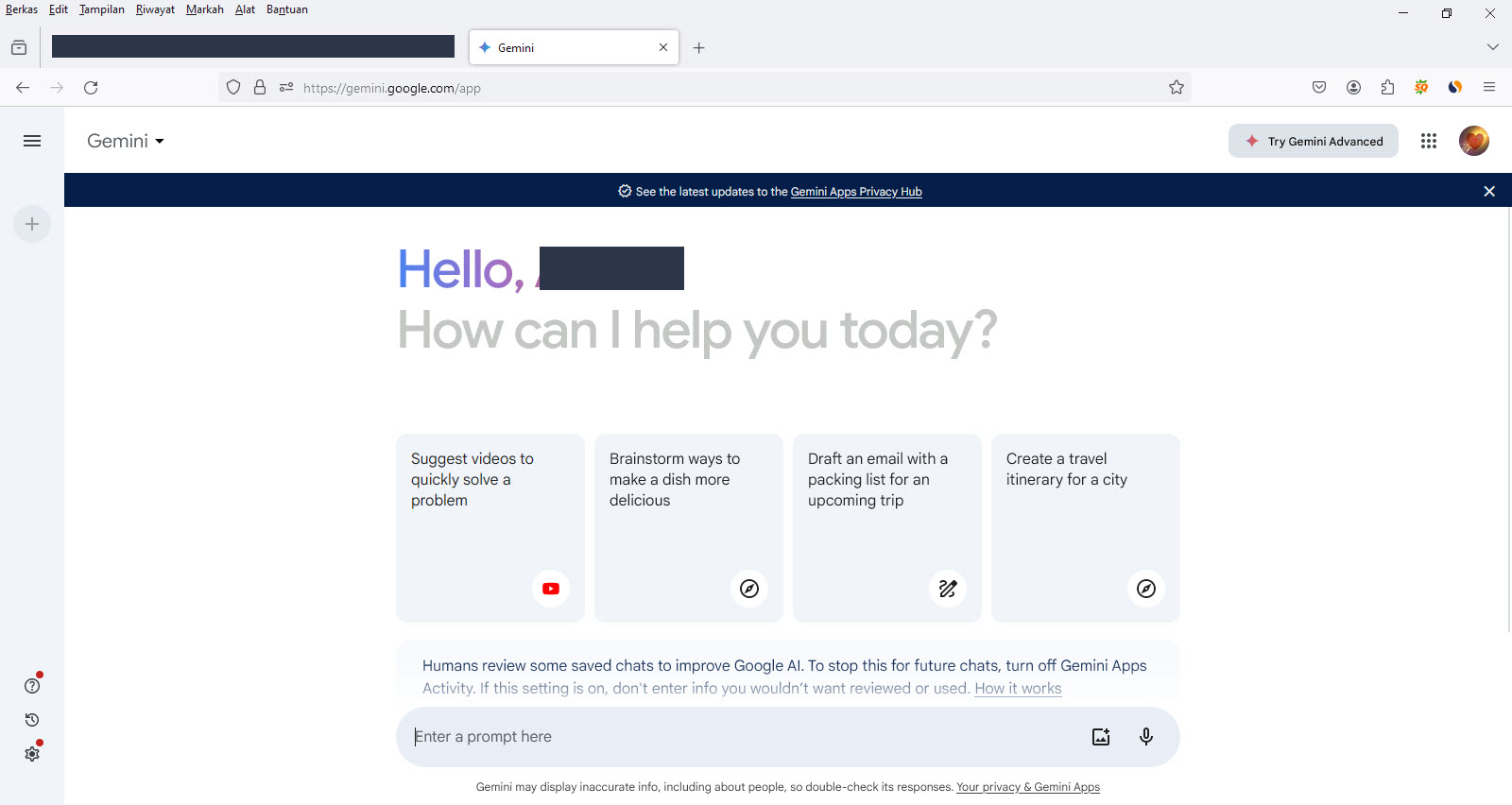 Cara Membuat Akun Google Gemini Di Komputer Windows Secara Gratis