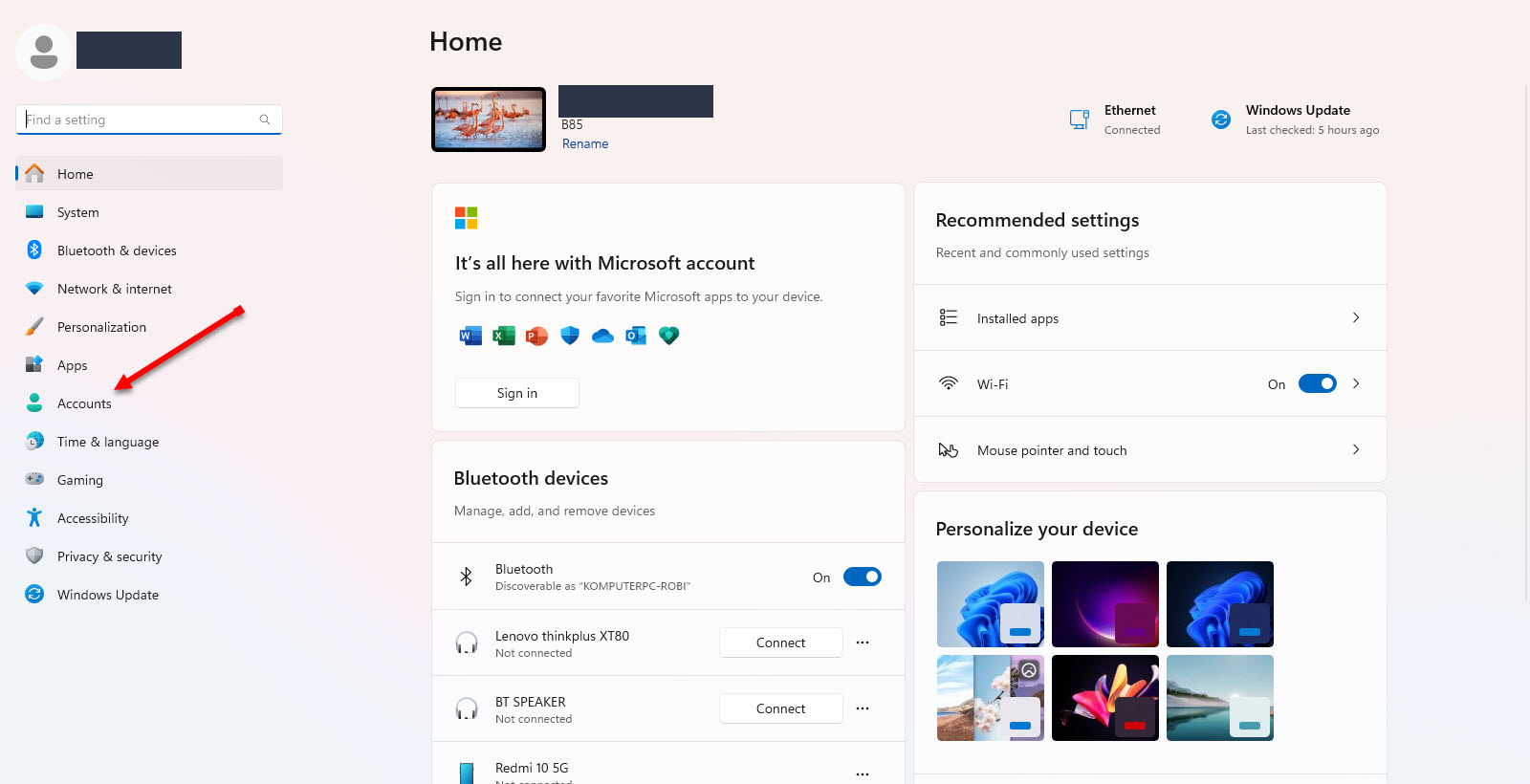 Cara Mengganti Password Akun Komputer Windows 11