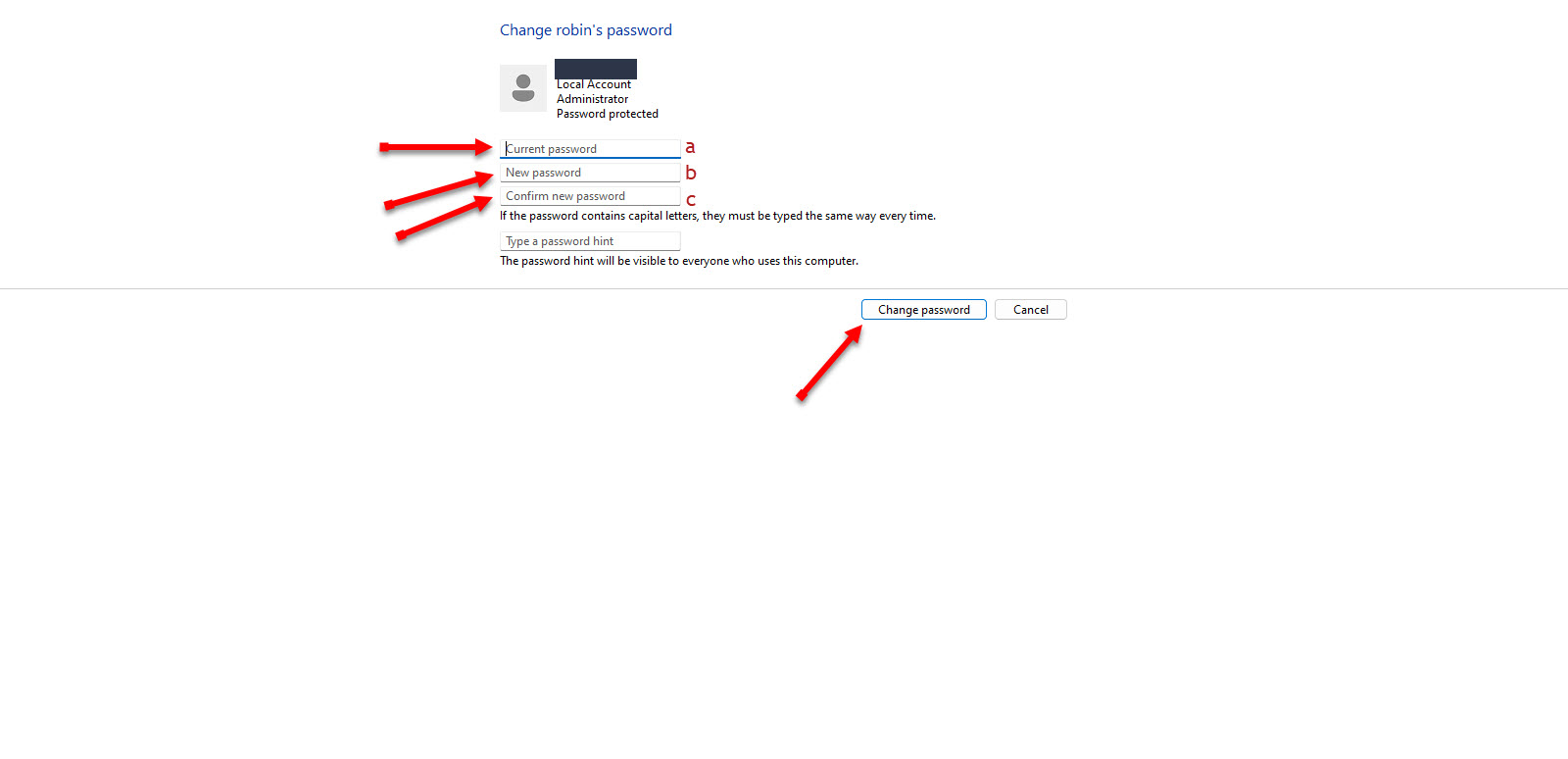 Cara Mengganti Password Akun Komputer Windows 11