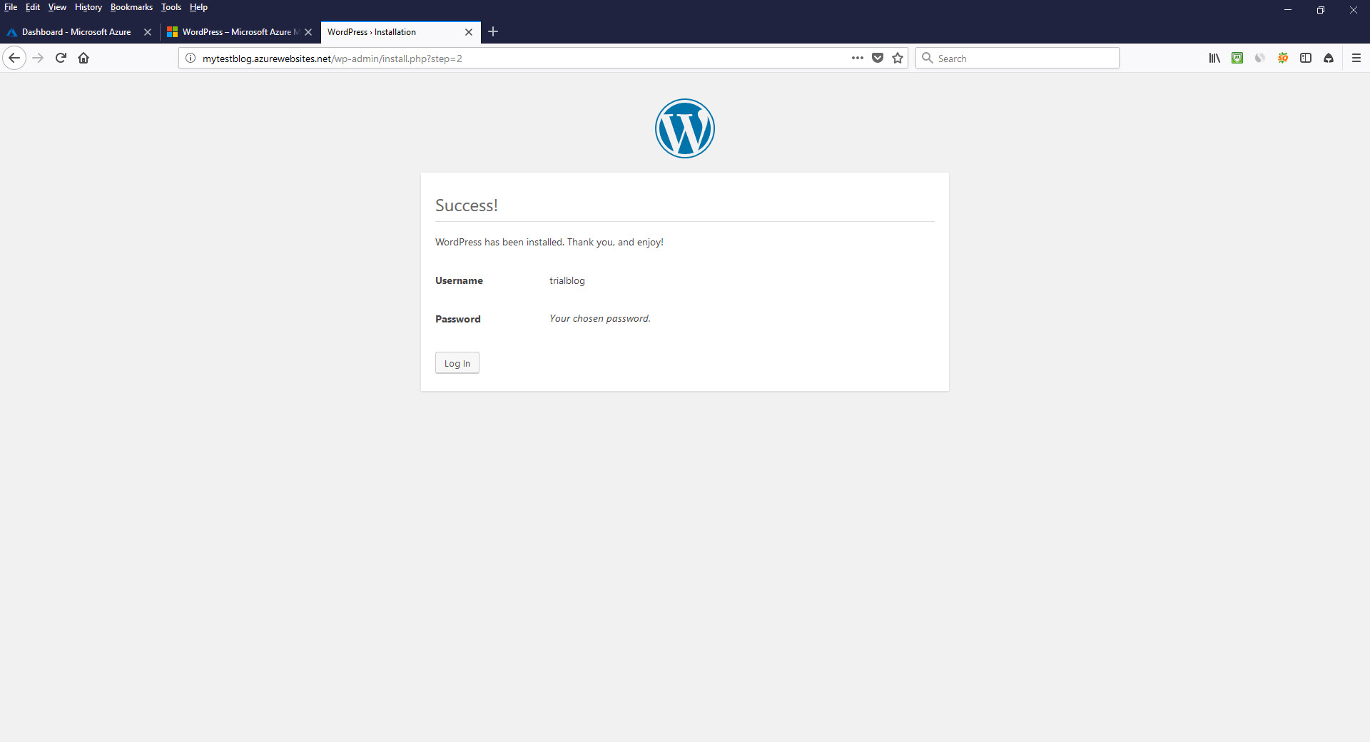 How To Install Wordpress On Microsoft Azure Web Application