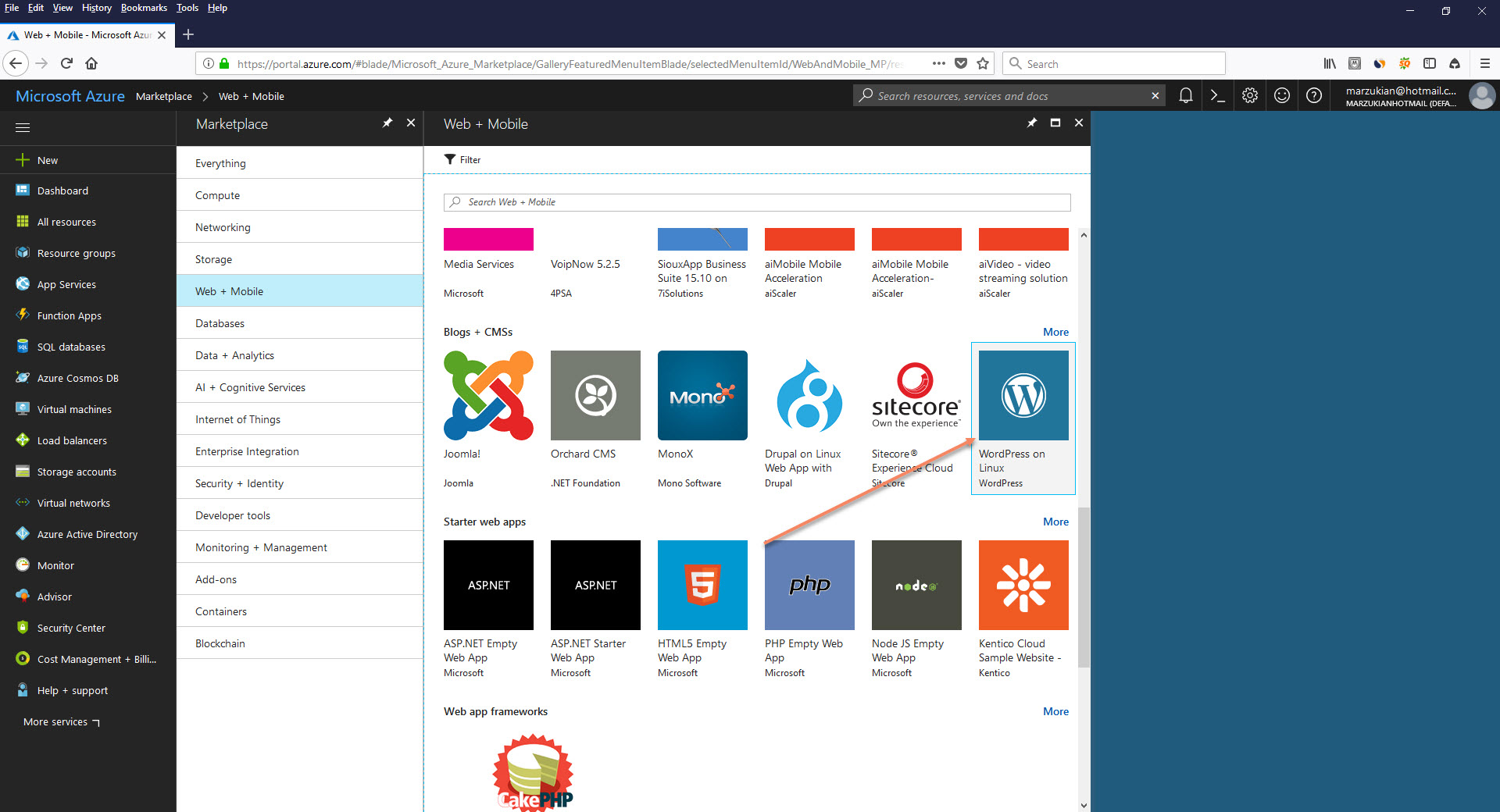 How To Install Wordpress On Microsoft Azure Web Application