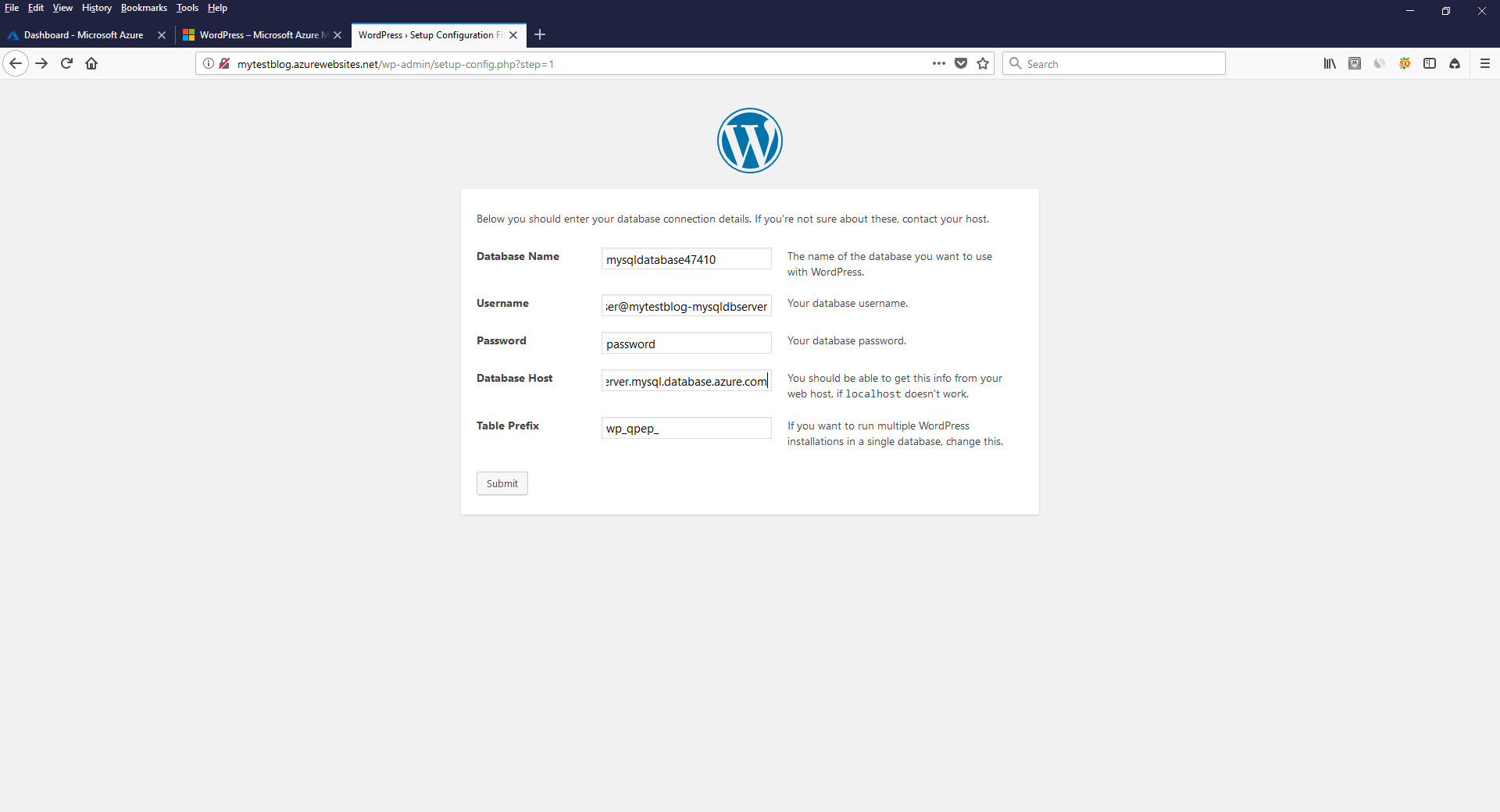 How To Install Wordpress On Microsoft Azure Web Application