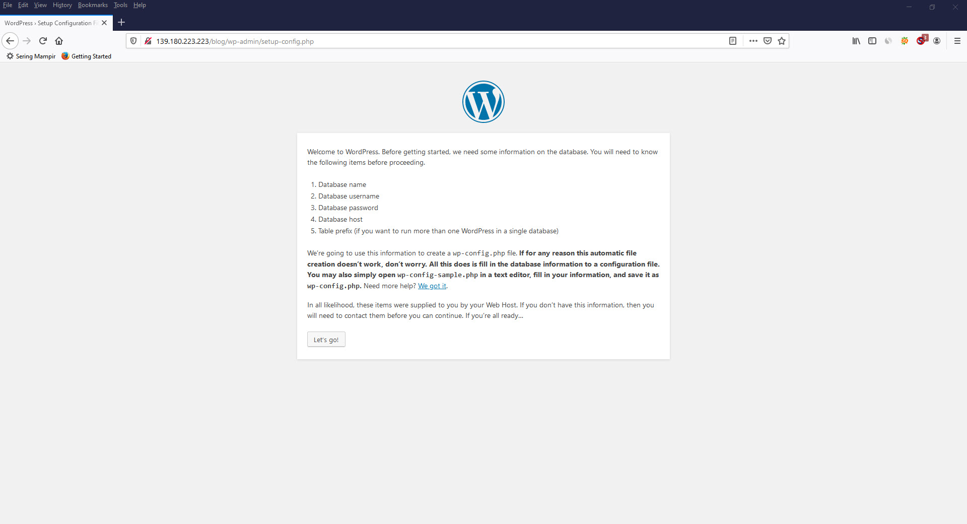 How To Install Wordpress With Apache On Centos 8